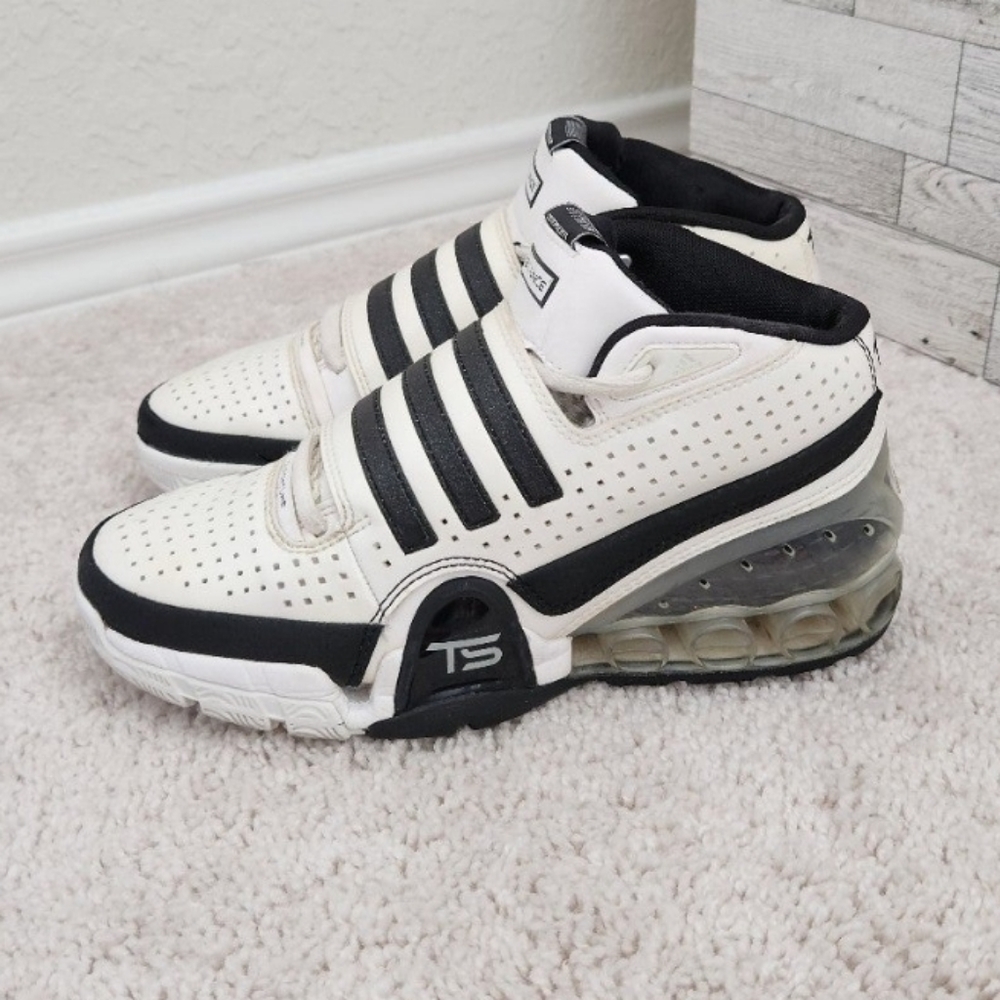 Adidas 2009 TS Bounce Commander Team  Basketball White Sneakers Shoes Womens